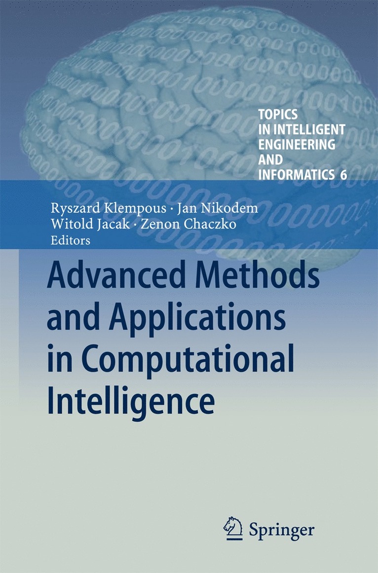 Advanced Methods and Applications in Computational Intelligence 1