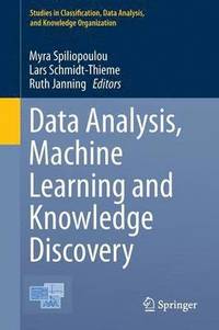 bokomslag Data Analysis, Machine Learning and Knowledge Discovery
