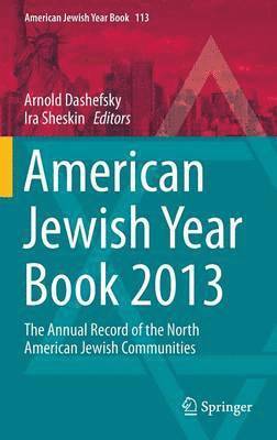 bokomslag American Jewish Year Book 2013