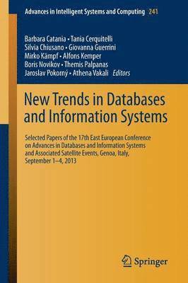 bokomslag New Trends in Databases and Information Systems