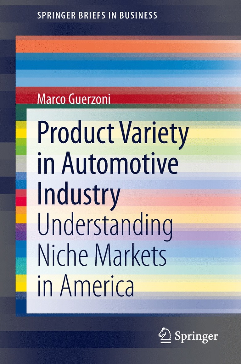 Marco Guerzoni - Product Variety in Automotive Industry, Häftad