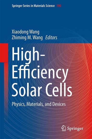 Xiaodong Wang, Zhiming M. Wang - High-Efficiency Solar Cells, Inbunden