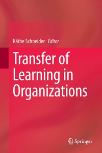 bokomslag Transfer of Learning in Organizations