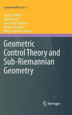 Geometric Control Theory and Sub-Riemannian Geometry 1