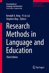 bokomslag Research Methods in Language and Education