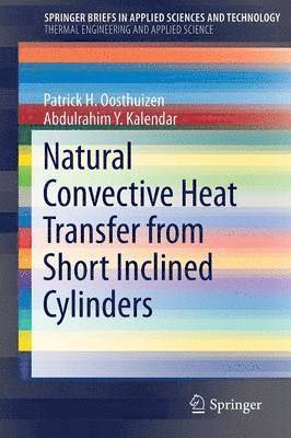 Natural Convective Heat Transfer from Short Inclined Cylinders 1