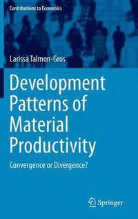 bokomslag Development Patterns of Material Productivity