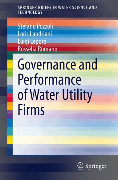 Stefano Pozzoli, Loris Landriani, Luigi Lepore, Rossella Romano - Governance and Performance of Water Utility Firms, Häftad