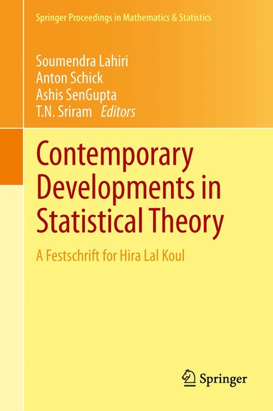 Soumendra Lahiri, Anton Schick, Ashis SenGupta, T.N. Sriram - Contemporary Developments in Statistical Theory, Inbunden