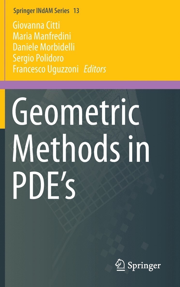 Geometric Methods in PDEs 1