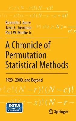 bokomslag Chronicle of Permutation Statistical Methods