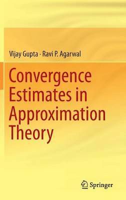 bokomslag Convergence Estimates in Approximation Theory