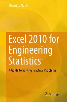 bokomslag Excel 2010 for Engineering Statistics