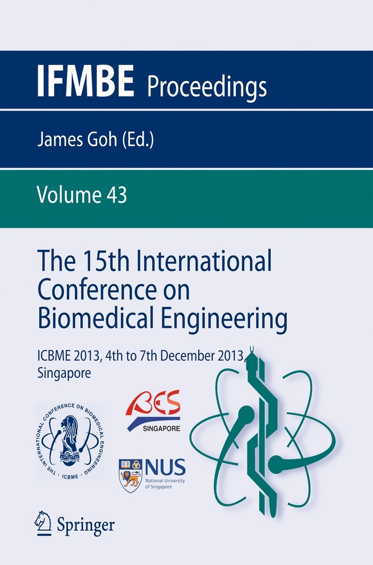James Goh - 15th International Conference on Biomedical Engineering, Häftad