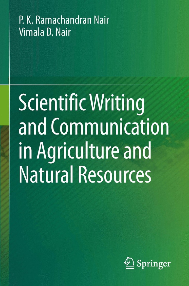 Scientific Writing and Communication in Agriculture and Natural Resources