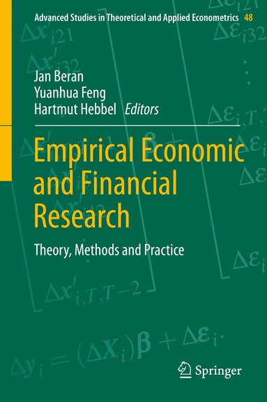 bokomslag Empirical Economic and Financial Research