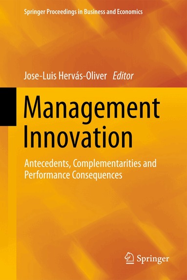 José-Luis Hervás-Oliver, Marta Peris-Ortiz - Management Innovation, Inbunden