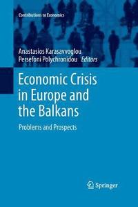 bokomslag Economic Crisis in Europe and the Balkans