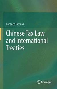 bokomslag Chinese Tax Law and International Treaties