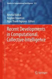 bokomslag Recent Developments in Computational Collective Intelligence