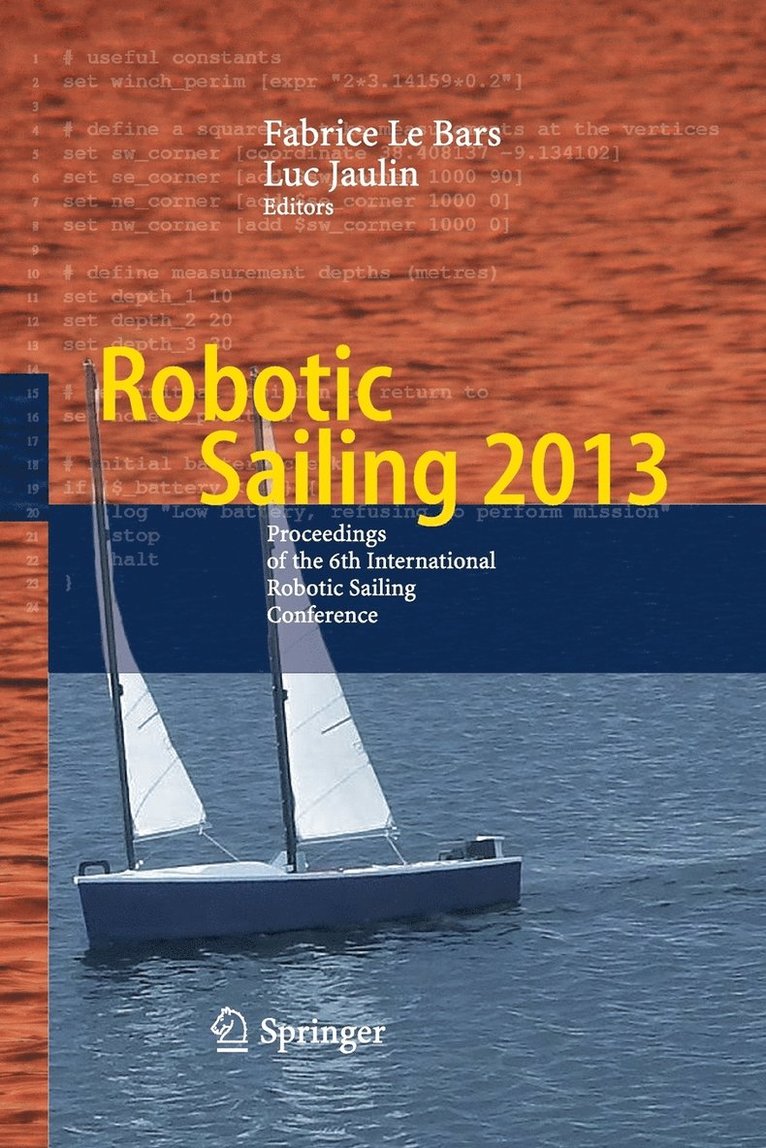 Fabrice Le Bars, Luc Jaulin - Robotic Sailing 2013, Häftad