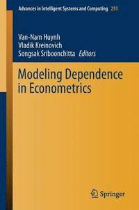 bokomslag Modeling Dependence in Econometrics