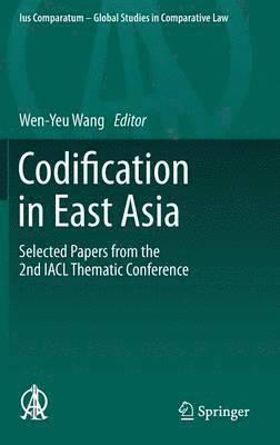 Codification in East Asia 1