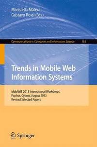 bokomslag Mobile Web Information Systems