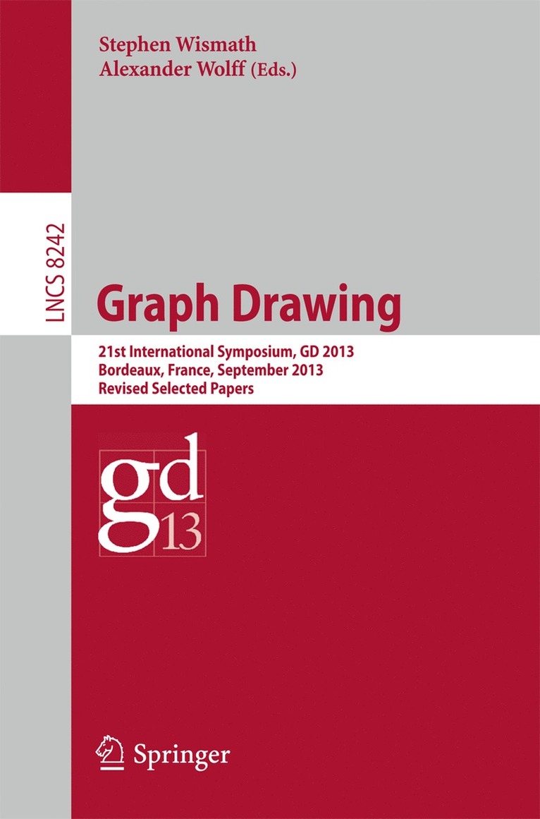 Stephen Wismath, Alexander Wolff - Graph Drawing, Häftad