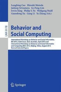 bokomslag Behavior and Social Computing