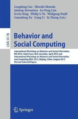 Behavior and Social Computing 1