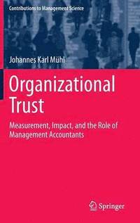 bokomslag Organizational Trust