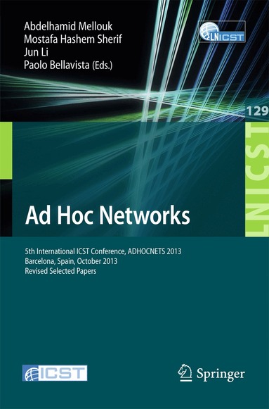 Mostafa Hashem Sherif, Abdelhamid Mellouk, Jun Li, Paolo Bellavista - Ad Hoc Networks, Häftad