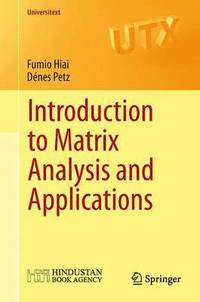 bokomslag Introduction to Matrix Analysis and Applications