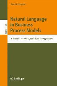 bokomslag Natural Language in Business Process Models