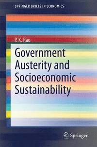 bokomslag Government Austerity and Socioeconomic Sustainability