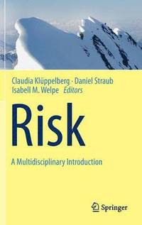 bokomslag Risk - A Multidisciplinary Introduction