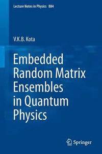 bokomslag Embedded Random Matrix Ensembles in Quantum Physics