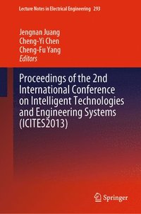 bokomslag Proceedings of the 2nd International Conference on Intelligent Technologies and Engineering Systems (ICITES2013)
