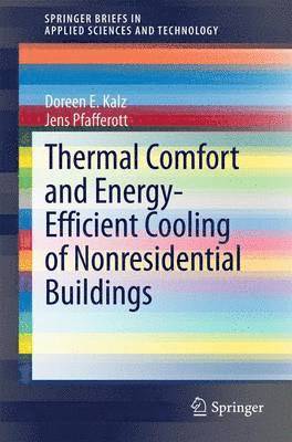 bokomslag Thermal Comfort and Energy-Efficient Cooling of Nonresidential Buildings