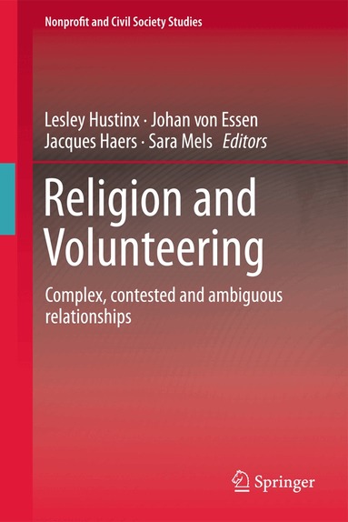 Lesley Hustinx, Johan von Essen, Jacques Haers, Sara Mels - Religion and Volunteering, Inbunden