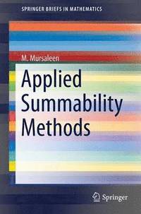 bokomslag Applied Summability Methods