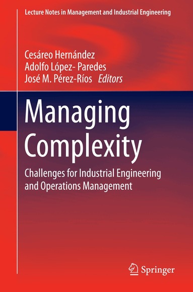 Cesáreo Hernández, Adolfo López-Paredes, José M. Pérez-Ríos - Managing Complexity, Inbunden