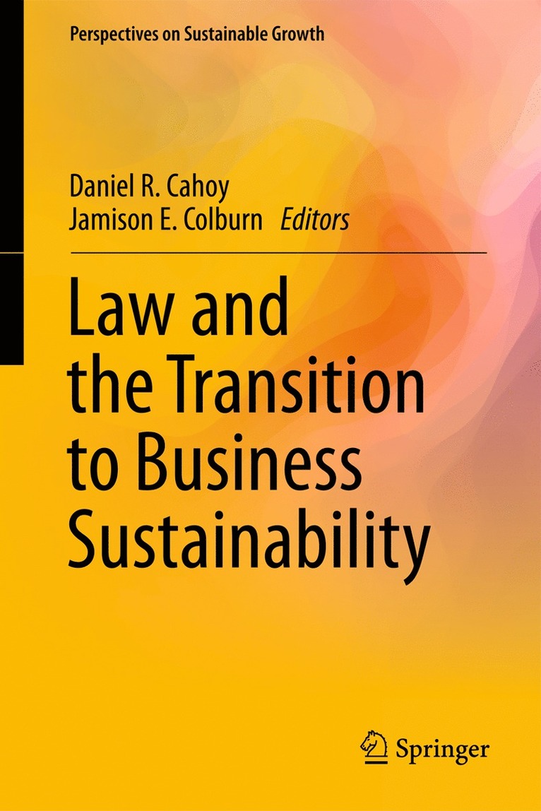 Law and the Transition to Business Sustainability