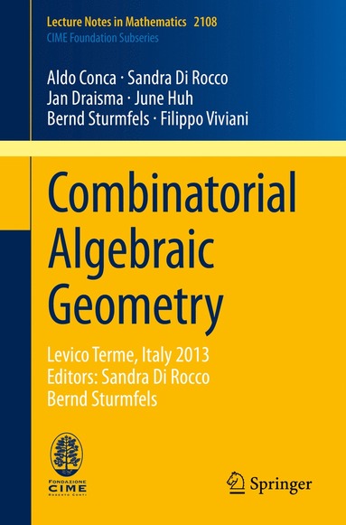 bokomslag Combinatorial Algebraic Geometry