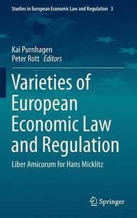 bokomslag Varieties of European Economic Law and Regulation