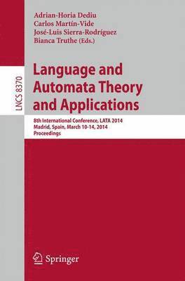 Language and Automata Theory and Applications 1