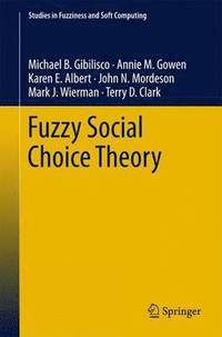 bokomslag Fuzzy Social Choice Theory