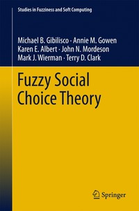 bokomslag Fuzzy Social Choice Theory