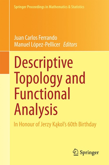 bokomslag Descriptive Topology and Functional Analysis